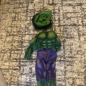 The Hulk Kids Green and Purple Superhero Costume (2T)
